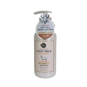 Shower Mate Goat Milk Body Lotion Manuka Honey 13.5 Fl.oz